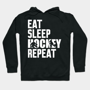 Eat Sleep Hockey Repeat Hoodie